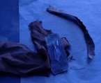 1/4 - study for blue micro-painting